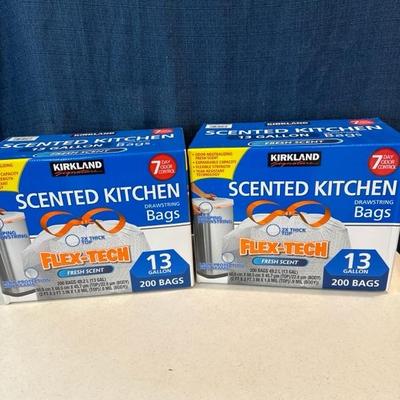 Lot 502 400 scented kitchen, trash bags