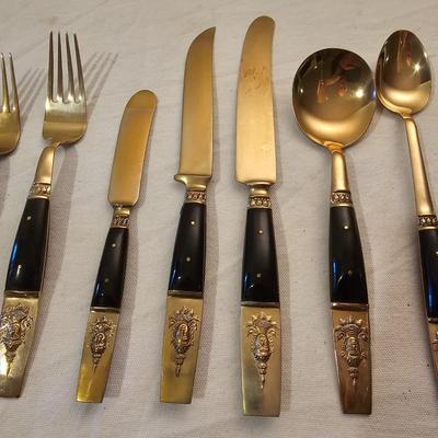 Samran Thailand Bronze Cutlery Set & Box (BS-JS)