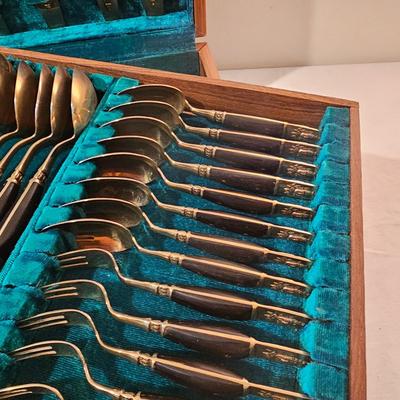 Samran Thailand Bronze Cutlery Set & Box (BS-JS)