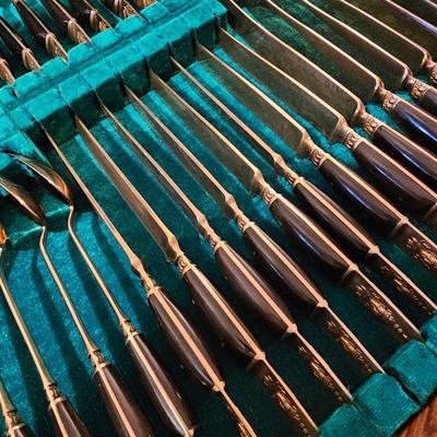 Samran Thailand Bronze Cutlery Set & Box (BS-JS)