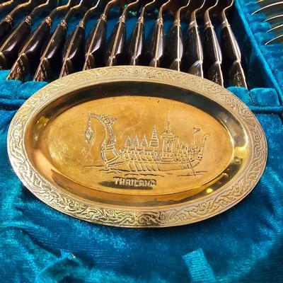 Samran Thailand Bronze Cutlery Set & Box (BS-JS)