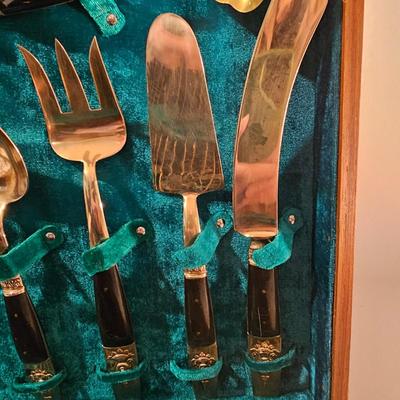 Samran Thailand Bronze Cutlery Set & Box (BS-JS)