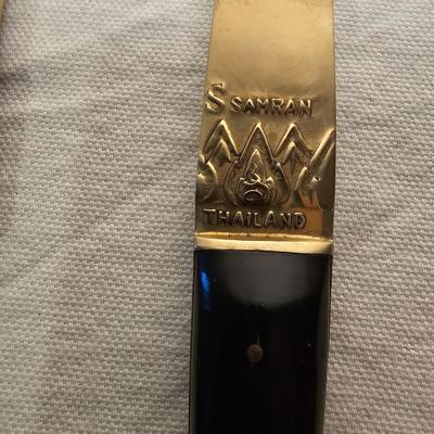 Samran Thailand Bronze Cutlery Set & Box (BS-JS)