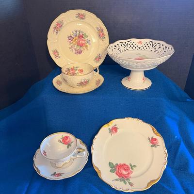 Vintage Bavarian Porcelain Lot - Edelstein, Schumann, Rosenthal