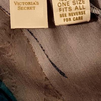 Vtg 1970's Rare Victoria Secret 100% Silk Shirt Kaftan metallic vibes