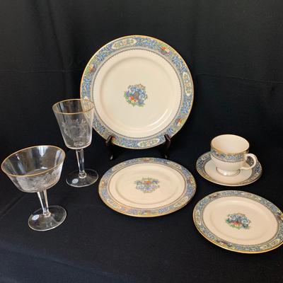 Lenox Autumn Gold China and Crystal (K-KW)