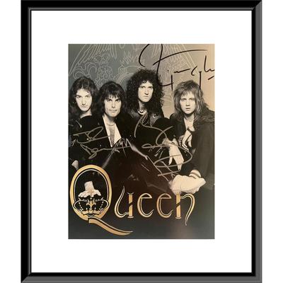 Queen band signed photo