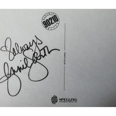 Jenny Garth signed postcard