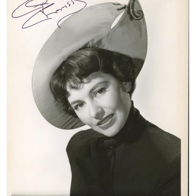 Cyd Charisse signed photo