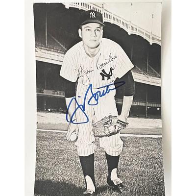 New York Yankees Jim Bouton signed photo