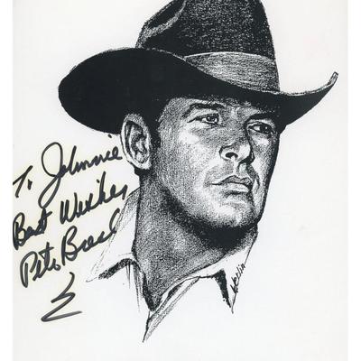 Peter Breck signed photo