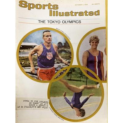 Sports Illustrated Magazine 1964 Dyrol Burleson Issue