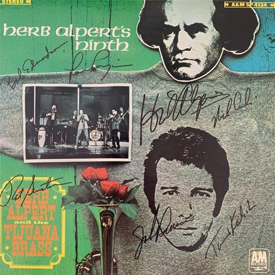 Herb Alpert And The Tijuana Brass Herb Alperts Ninth Signed Album