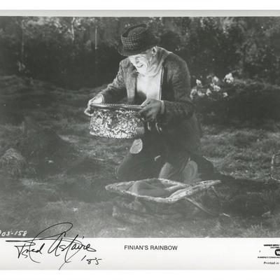 Fred Astaire signed Finian's Rainbow photo