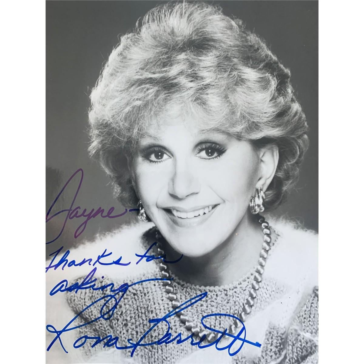 Rona Barrett signed photo