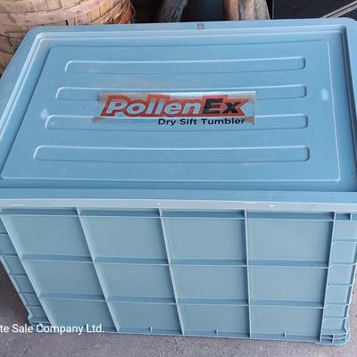Pollen Ex Dry sift Tumbler Box - POLLENEX 1500 GRAM DRY SIFT TUMBLER
