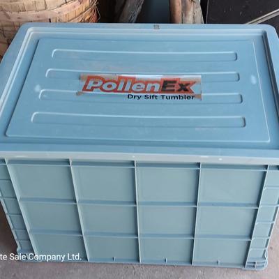 Pollen Ex Dry sift Tumbler Box - POLLENEX 1500 GRAM DRY SIFT TUMBLER