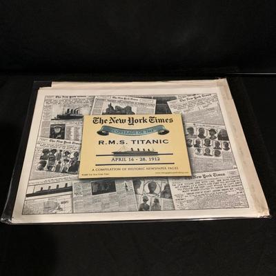 Collection of Titanic Books, Journals, and Newspaper Re-prints (BS-KW)