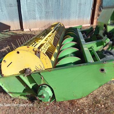 John Deere 830 Windrower swather