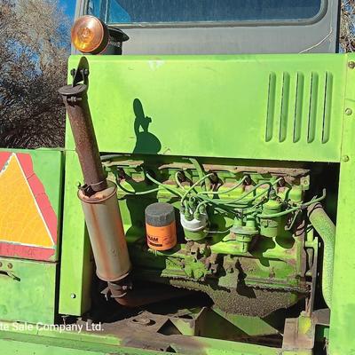 John Deere 830 Windrower swather