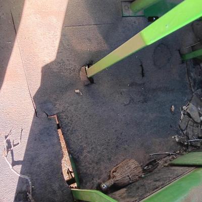 John Deere 830 Windrower swather