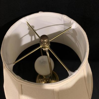 Two Brass & Enamel Lamps plus Touch Lamp (BS-KW)