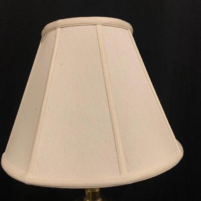 Two Brass & Enamel Lamps plus Touch Lamp (BS-KW)