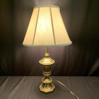 Two Brass & Enamel Lamps plus Touch Lamp (BS-KW)