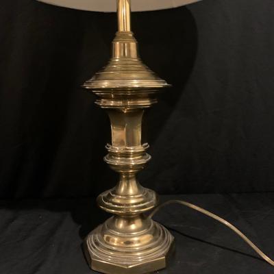 Two Brass & Enamel Lamps plus Touch Lamp (BS-KW)