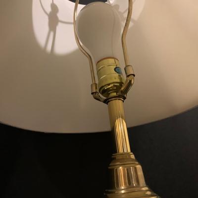 Two Brass & Enamel Lamps plus Touch Lamp (BS-KW)