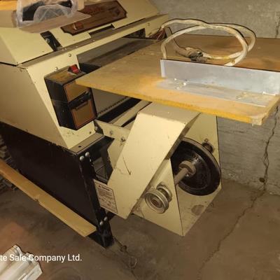 Foley Belsaw 12" Planer / Molder 2/ saw attachment.