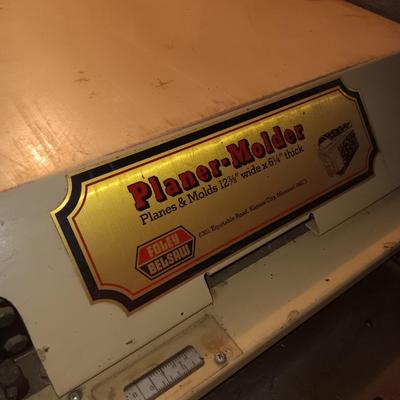 Foley Belsaw 12" Planer / Molder 2/ saw attachment.