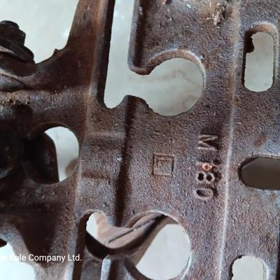 Antique hand plow for yard / garden art