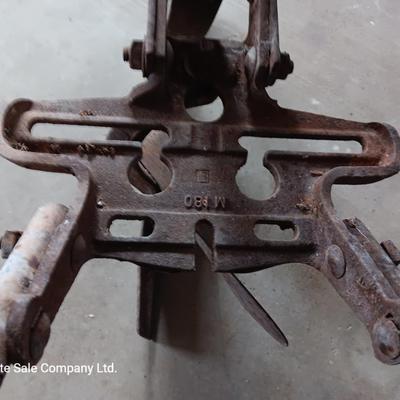 Antique hand plow for yard / garden art