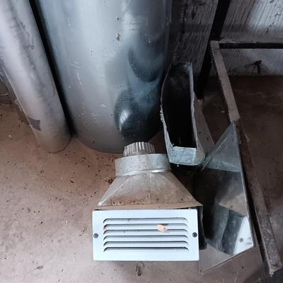 Stove pipe - Wood burning fireplace stove pipe and vents