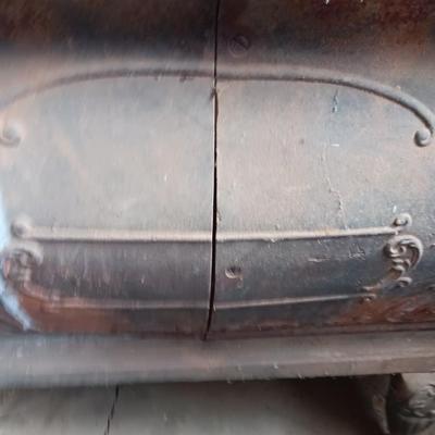 Antique wood burning stove Champion No. 136 Wehrle Co.