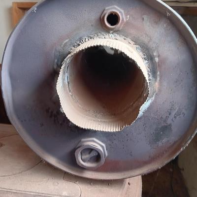 Antique wood burning stove Champion No. 136 Wehrle Co.