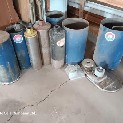 Assortment of Coring bits Core Drill bits