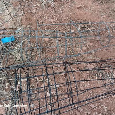 Several tomato / garden plant cages