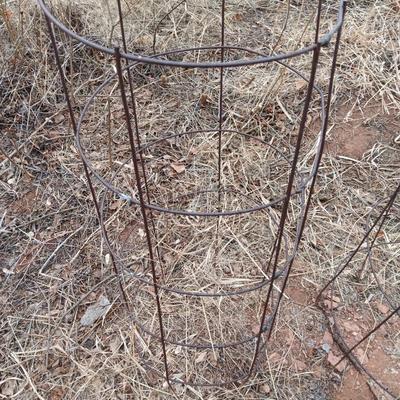 Several tomato / garden plant cages