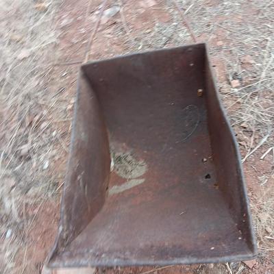 Antique cart for garden flower bed or yard art