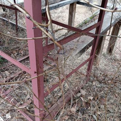 83" long Metal frame rack