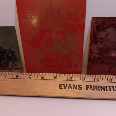 Colored tin Laser Art Cartoon characters