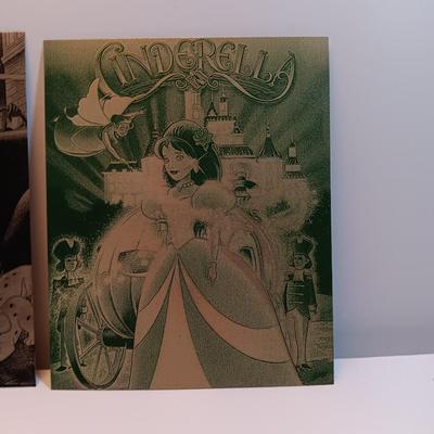Laser art metal tin with cartoon characters