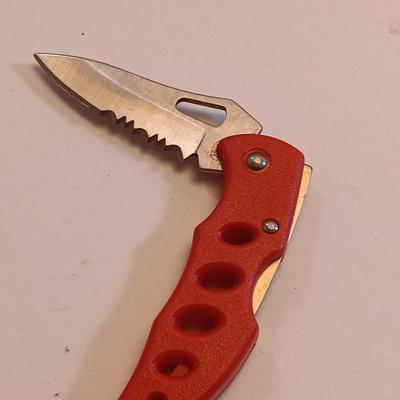 Laser art tiles moose & elk with two pocketknives