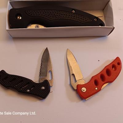 Three new pocketknives