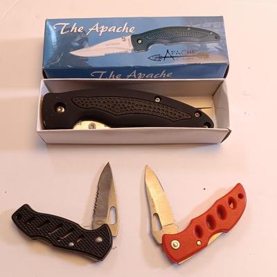 Three new pocketknives