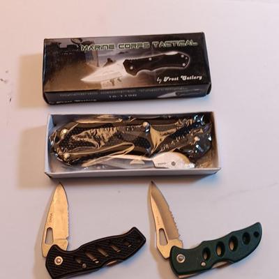Three new pocketknives