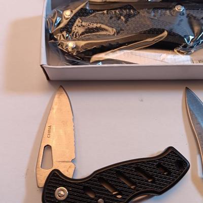 Three new pocketknives