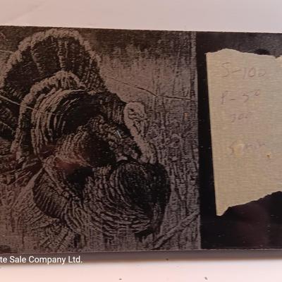 Three laser art tiles Turkey - Deer- owls